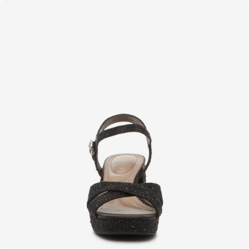Women's Kelly & Katie Liliena Platform Evening Sandal - Black