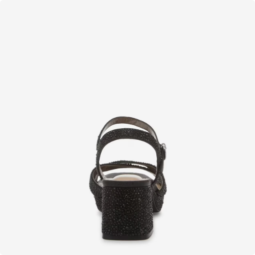 Women's Kelly & Katie Liliena Platform Evening Sandal - Black