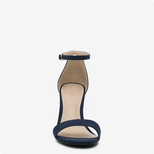 Women's Kelly & Katie Hailee Dress Wide Width Sandal - Navy