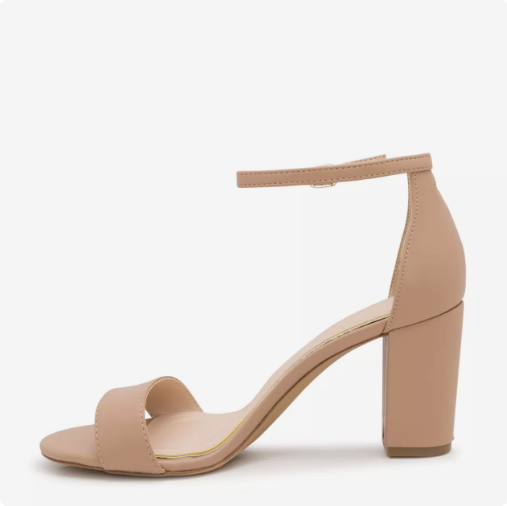 Women's Kelly & Katie Hailee Dress Wide Width Sandal - Taupe/Stone Wide