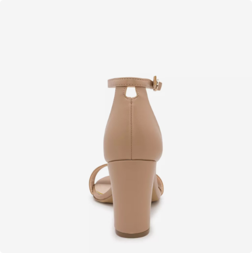 Women's Kelly & Katie Hailee Dress Wide Width Sandal - Taupe/Stone Wide