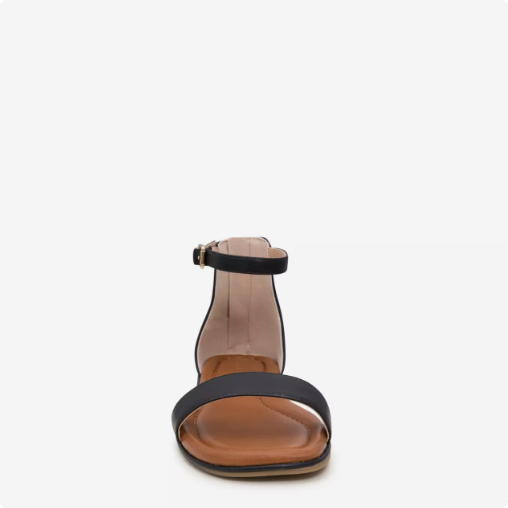 Women's Kelly & Katie Nymie Wide Width Sandal - Black Wide