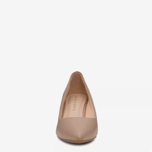 Women's Kelly & Katie Ainsley Wide Width Pump - Dark Beige Wide