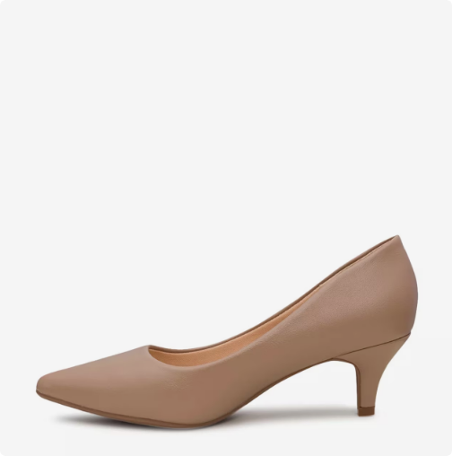 Women's Kelly & Katie Ainsley Wide Width Pump - Dark Beige Wide
