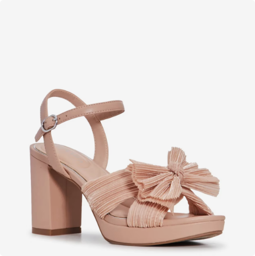 Women's Kelly & Katie Heather Platform Evening Sandal - Fawn