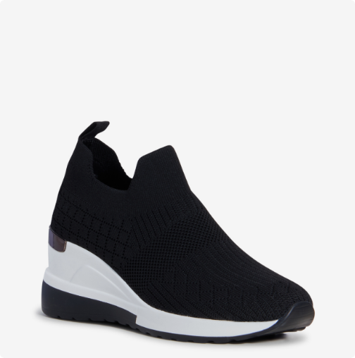 Women's Kelly & Katie Torell Wedge Sneaker - Black