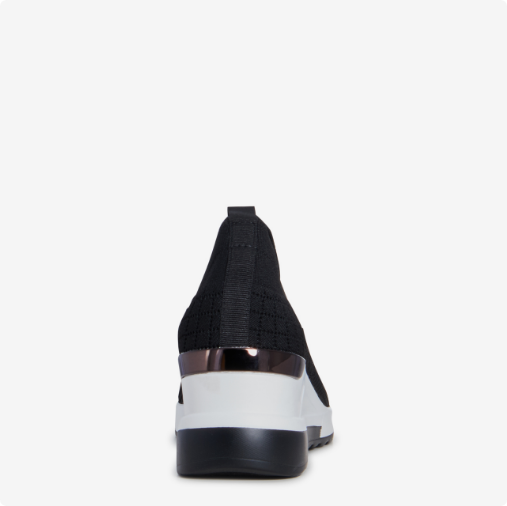 Women's Kelly & Katie Torell Wedge Sneaker - Black