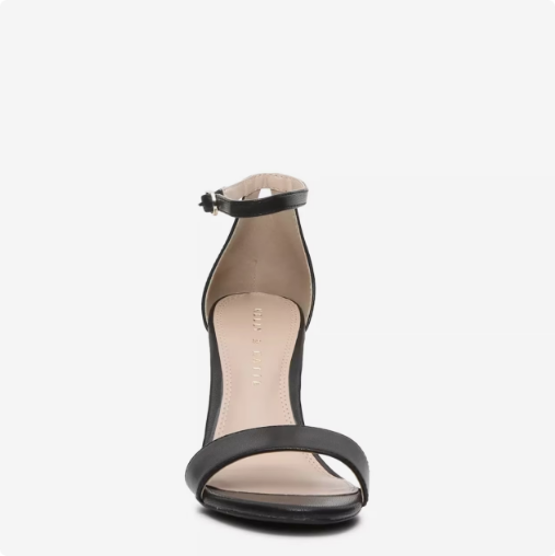 Women's Kelly & Katie Hailee Dress Wide Width Sandal - Black Wide