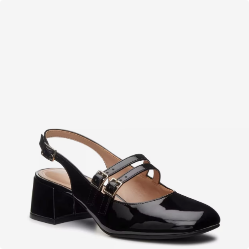 Women's Kelly & Katie Pimmie Mary Jane Pump - Black Patent