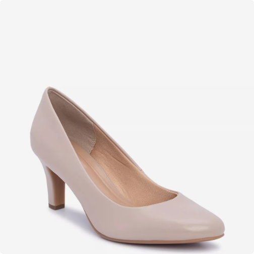 Women's Kelly & Katie Genna Wide Width Pump - Taupe Wide