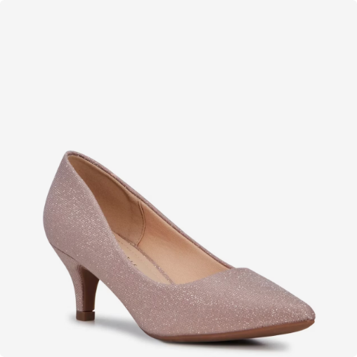 Women's Kelly & Katie Ainsley Pump - Rose Gold Special Glitter