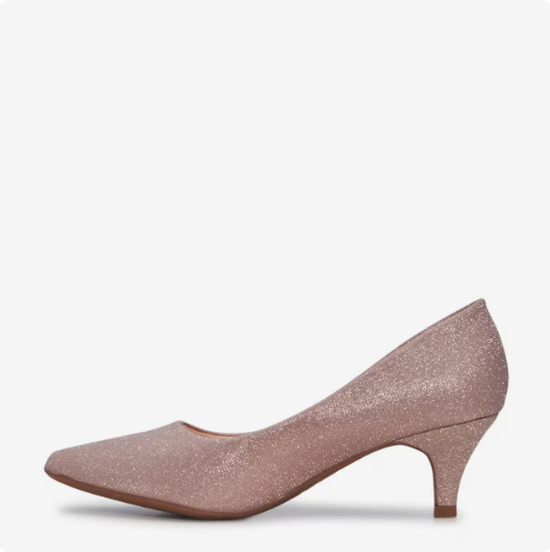 Women's Kelly & Katie Ainsley Pump - Rose Gold Special Glitter