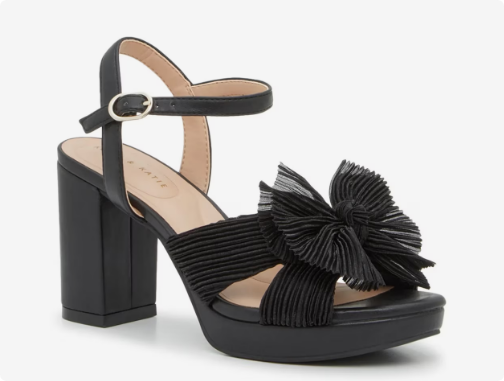 Women's Kelly & Katie Heather Platform Evening Sandal - Black