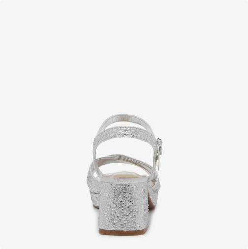 Women's Kelly & Katie Liliena Platform Evening Sandal - Silver