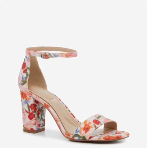 Women's Kelly & Katie Hailee Dress Sandal - Pink/Multi-Colour