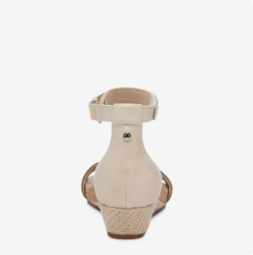Women's Kelly & Katie Neriah Wedge Sandal - Taupe Nubuck Wide