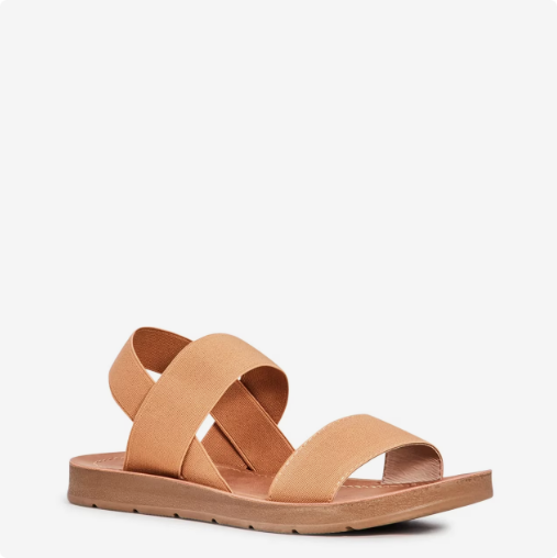 Women's Kelly & Katie Aria Flat Sandal - Tan